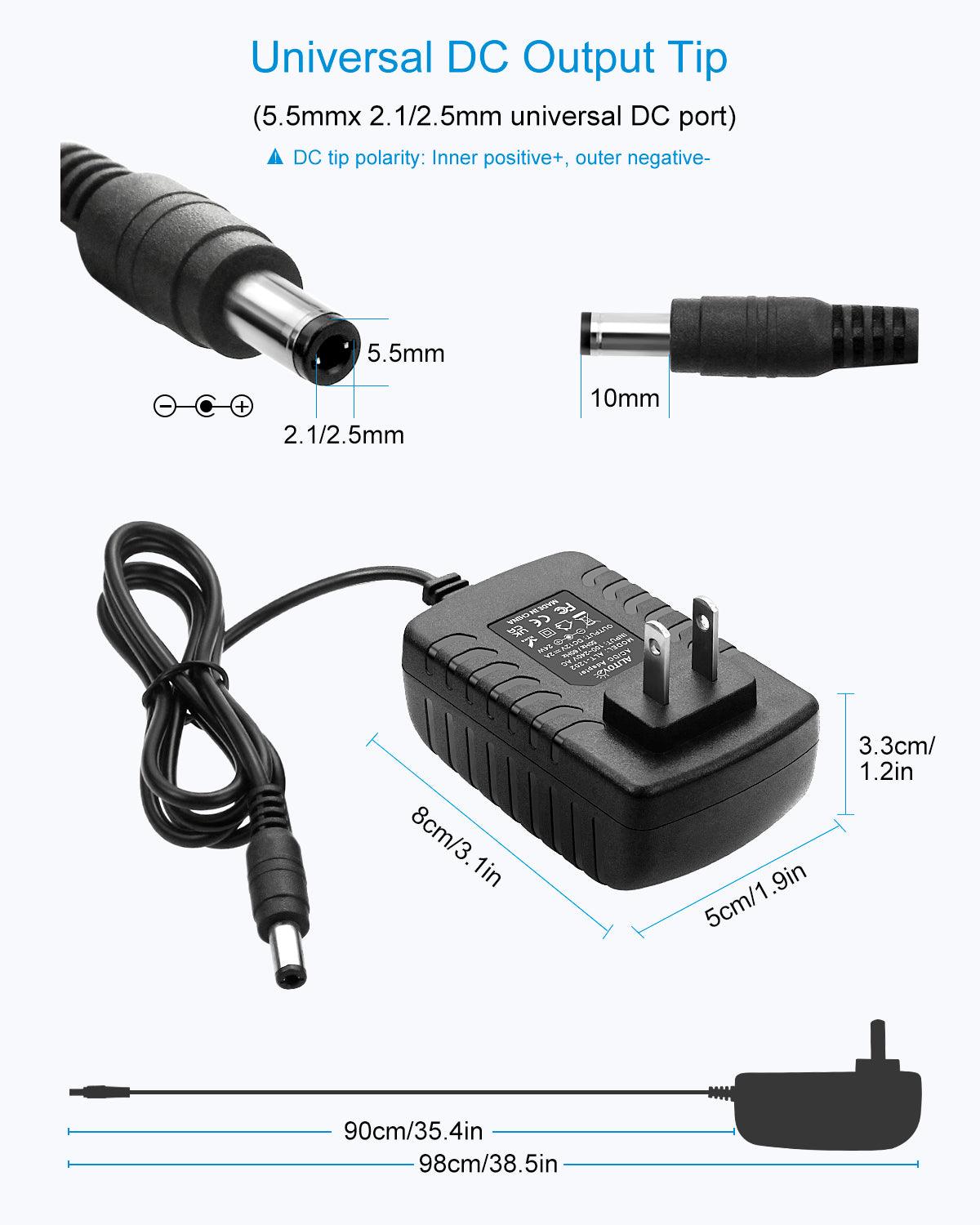 2A AC DC Adapter