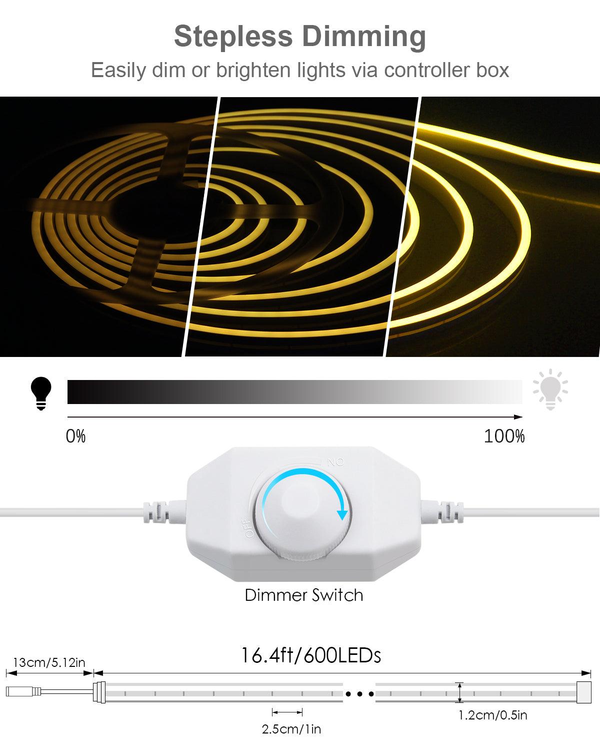 Warm White Rope Light