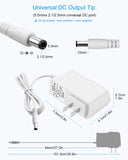ALITOVE 12V 1A Power Adapter for Router and LED Strip - DC Power Supply