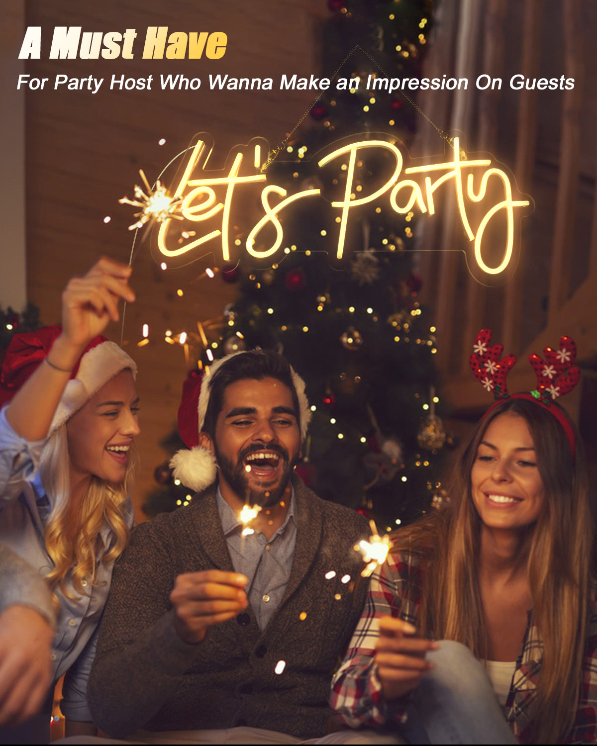 Neon Sign Lets Party