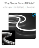 White Neon Rope Light