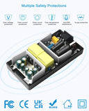 ALITOVE 12V DC Power Supply - 12V 12A 144W Adapter - ALITOVE-Add Vivid Color to Life