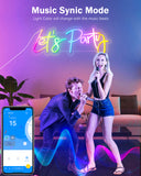 Lets Party Neon Sign