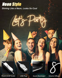 Neon Sign Lets Party