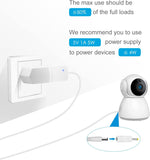 ALITOVE 5V 1A Universal AC/DC Adapter - 8 Tips, 100-240V Power Cord Converter, White - ALITOVE-Add Vivid Color to Life