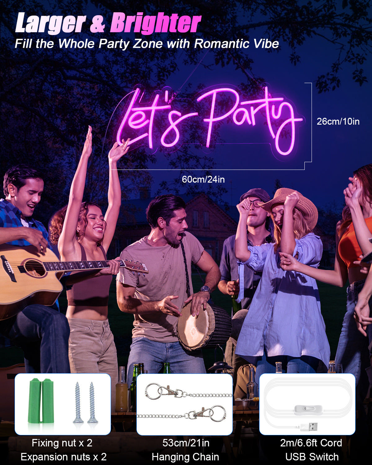 Lets Party Sign