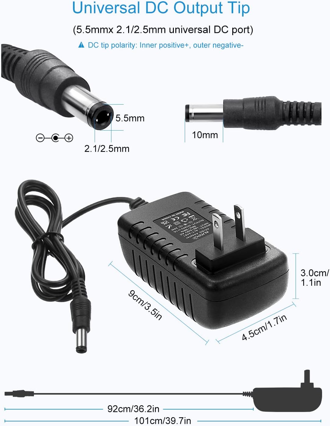24V 1A Adapter Kit