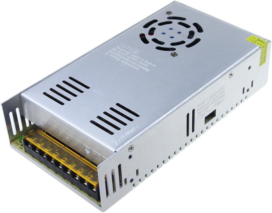 ALITOVE 12V 30A Power Adapter - Ideal for LED Strip Lights and Various Devices - ALITOVE-Add Vivid Color to Life