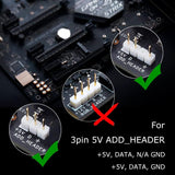 ALITOVE Addressable RGB PC LED Strip ARGB Magnetic PC Case Strip Light for ASUS Aura SYNC Gigabyte RGB Fusion MSI Mystic SYNC ASRock Polychrome RGB 3 pin 5V ADD Header Motherboard, 36cm 21 LED - ALITOVE-Add Vivid Color to Life