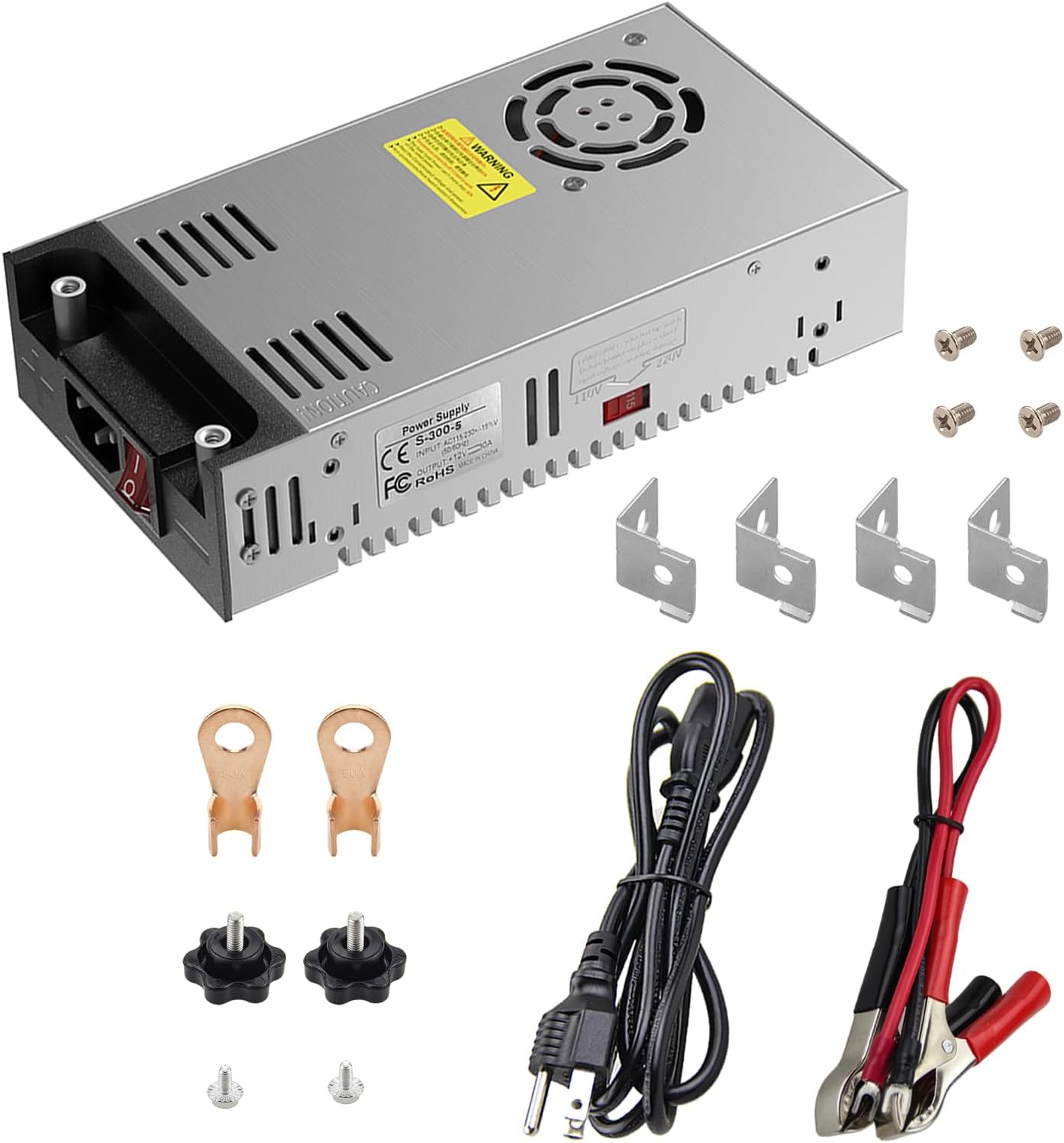 Switching Power Supply Transformer - AC 110V/220V To DC 5V 12V 24V Adapter For LED Strips, 3D Printers