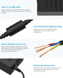 ALITOVE 12V 15A Power Supply DC 12 Volt 15amp 180W LED Driver Power Adapter AC to DC Converter 10A 5A Low Voltage Transformer 5.5x2.5 2.1mm Barrel for DC12V Device LED Light Printer Fan Pump Camera - ALITOVE-Add Vivid Color to Life