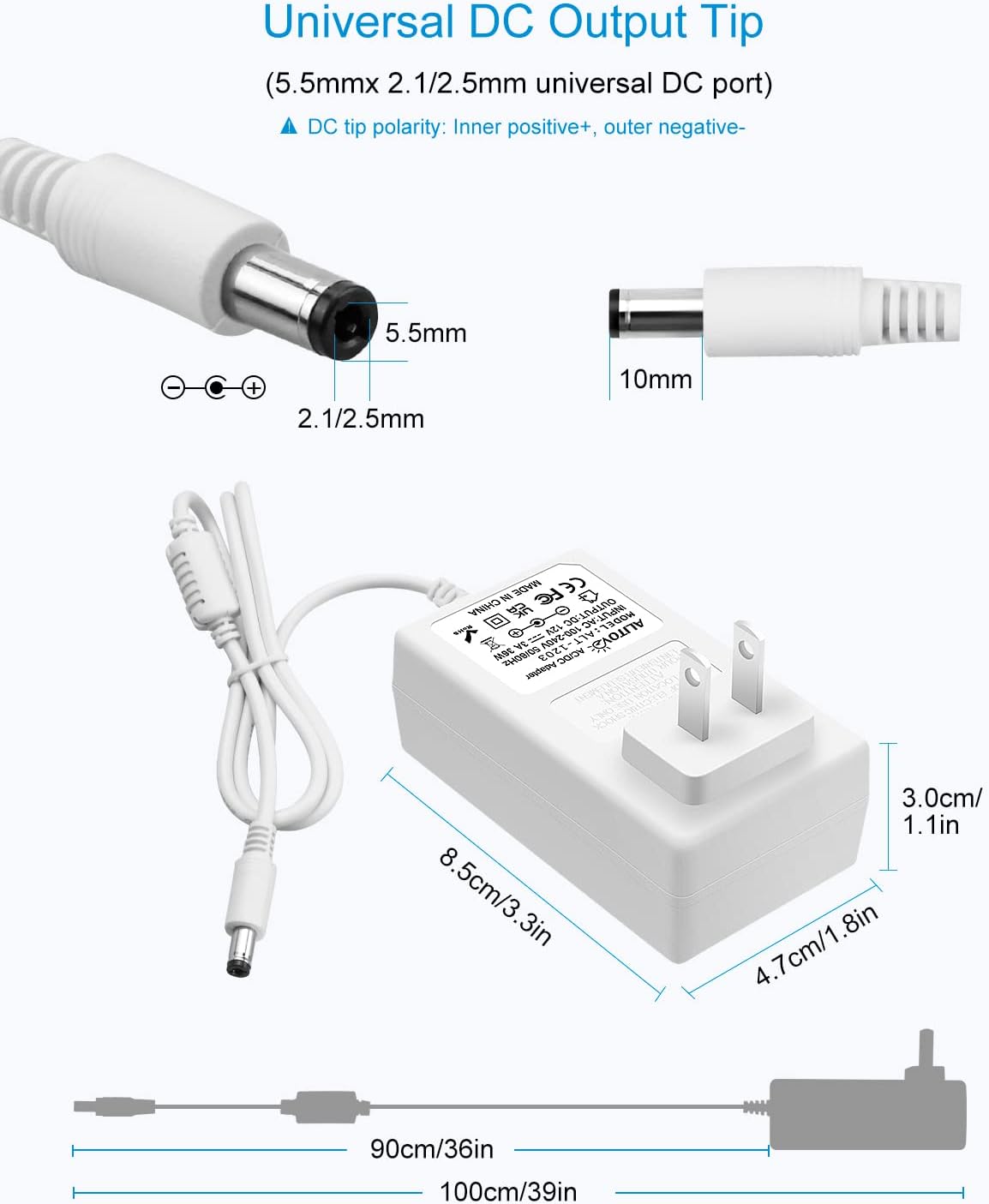 Universal AC DC Adapter