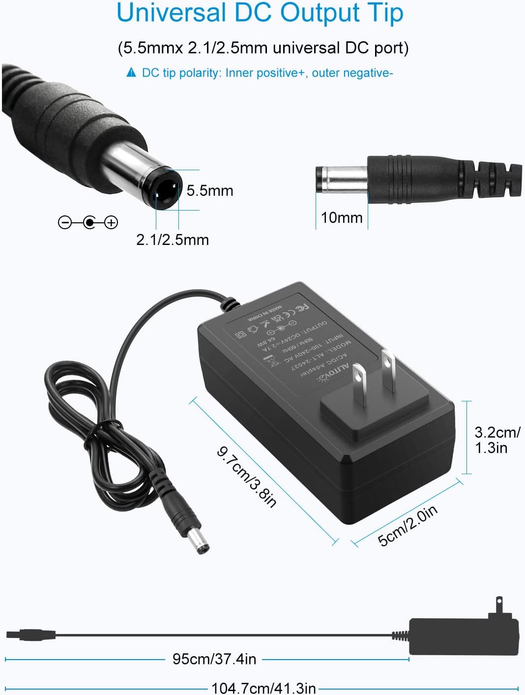 24V 2.7A Power Supply