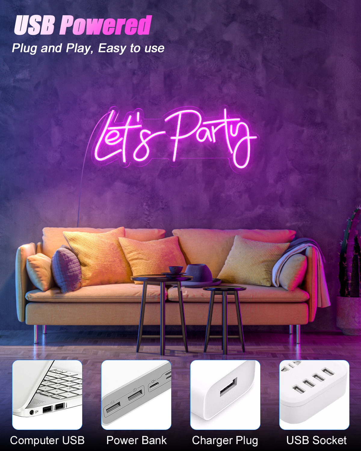 Lets Party Sign