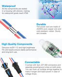 ALITOVE WS2811 12mm Diffused Digital RGB LED Pixel Modules - Set of 50, Waterproof for Vibrant Lighting Displays - ALITOVE-Add Vivid Color to Life