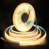 ALITOVE COB LED Strip Lights - Warm White 3000K, Bedroom Cabinet Indoor Decor - ALITOVE-Add Vivid Color to Life