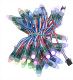 ALITOVE WS2811 12mm Diffused Digital RGB LED Pixel Modules - Set of 50, Waterproof for Vibrant Lighting Displays - ALITOVE-Add Vivid Color to Life