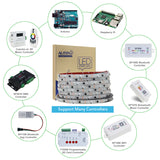 ALITOVE 16.4ft 300 LEDs WS2811 12V Addressable RGB LED Strip Lights with 3M VHB Heavy Duty Self-Adhesive Back - ALITOVE-Add Vivid Color to Life