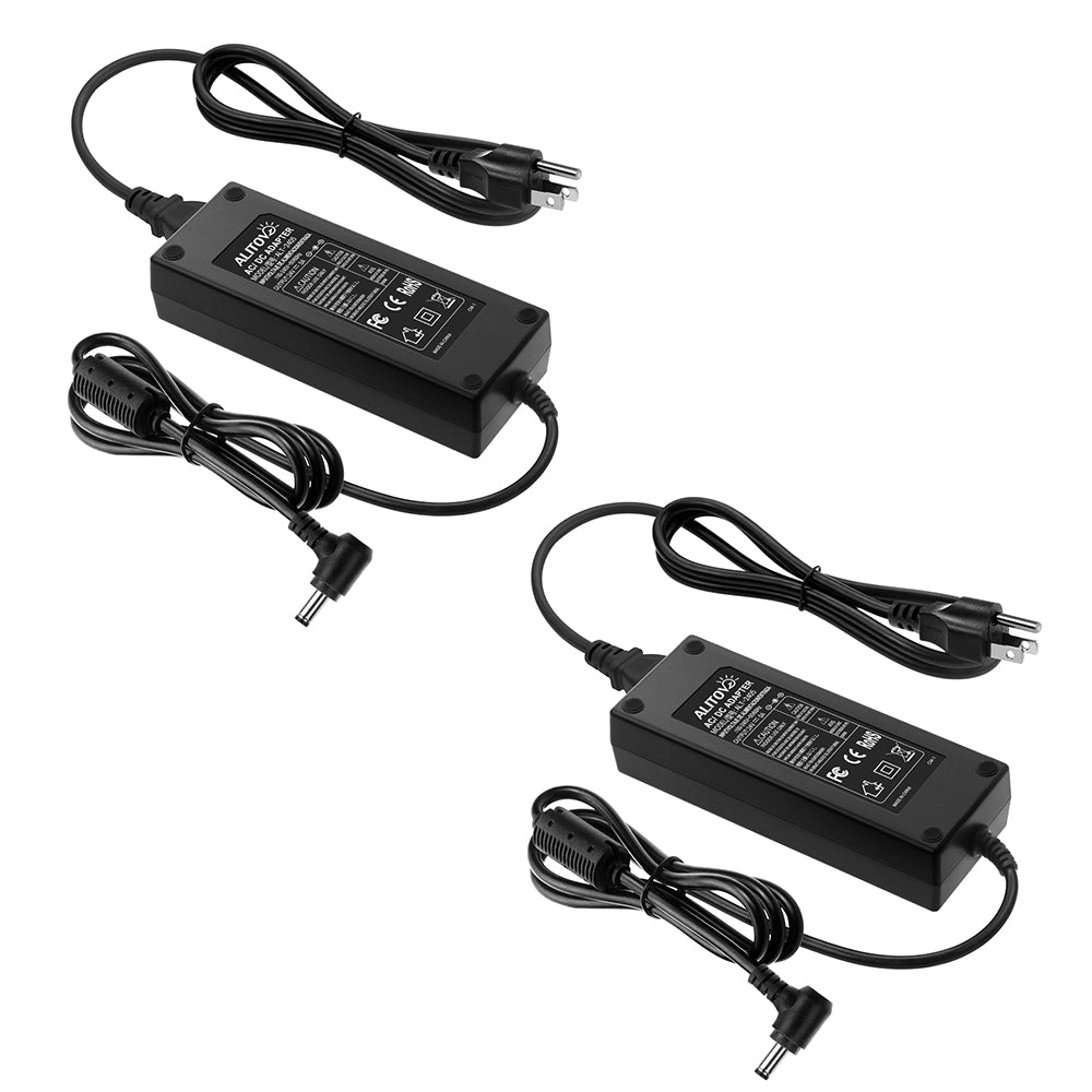 ALITOVE 24V 5A Power Adapter - Perfect for LED Strip Lights DC Pump CCTV Camera LCD Monitor Massage Chair