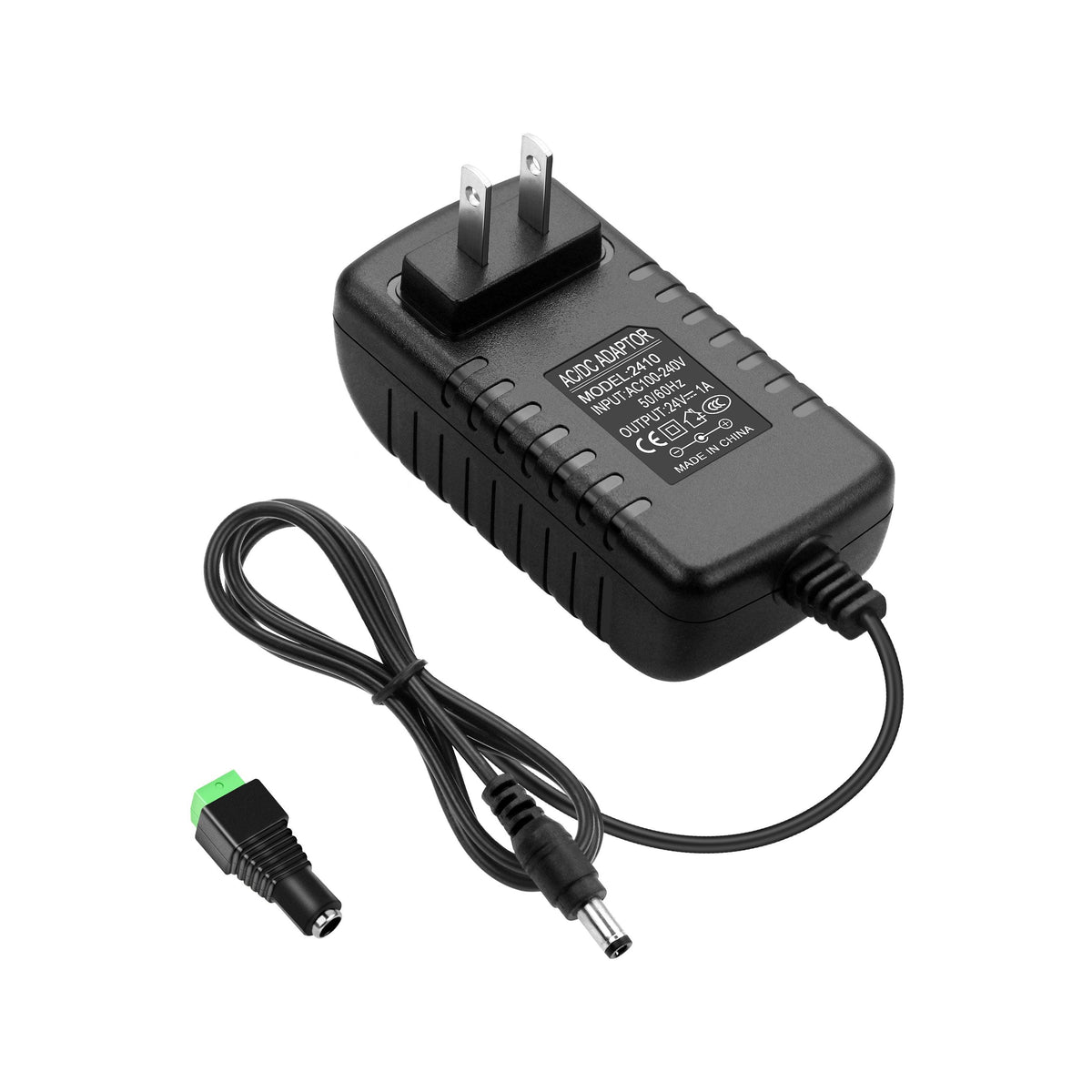 ALITOVE 24V 1A Power Adapter - Ideal for LED Strip Lights and Small Devices - ALITOVE-Add Vivid Color to Life