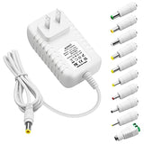ALITOVE 12V Power Supply - 12V 2A 24W AC Adapter, White - ALITOVE-Add Vivid Color to Life