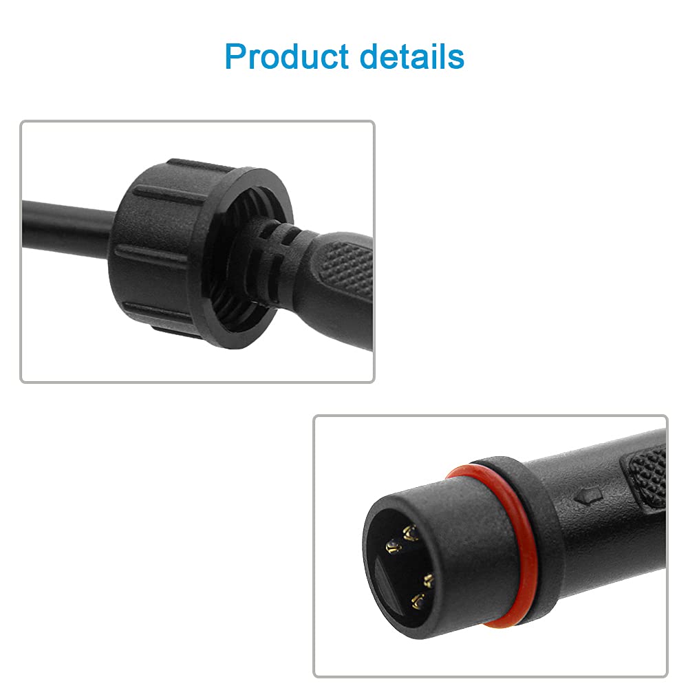 Ip65 Plug 4 Core IP65 LED Connectors | 4 Core Connectors | ALITOVE – ALITOVE-Add Vivid ...