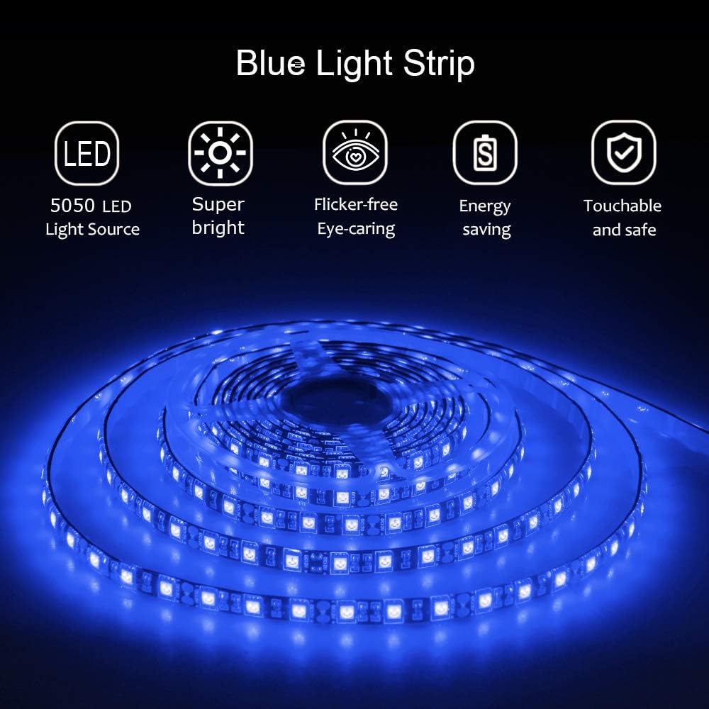 Blue LED Light Strip 