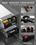 ALITOVE 12V Power Supply 83A 1000W 110V to 12V AC to DC Converter SMPS with Car Cigarette Lighter Adapter Switching Transformer for RV Pump LED Strip CCTV Car Vacuum Stereo Disel Heater - ALITOVE-Add Vivid Color to Life